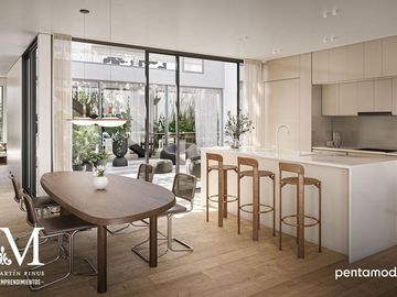 Duplex 4 ambientes con dependencia y piscina privada en Nuñez