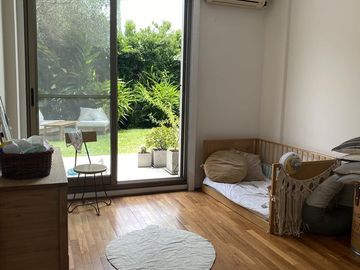 Venta departamento 4 ambientes en Arboris Las Lomas en Planta Baja con Jardin
