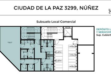 Departamento duplex de tres ambientes a la venta en pozo con balcón terraza- Núñez