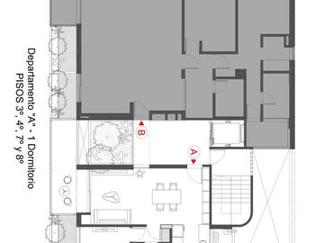 Departamento 1 dormitorio - Amplio - Amenities - Echesortu