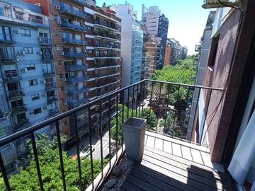 Palermo departamento en venta 3 ambientes al frente, balcon corrido, imperdible