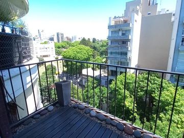 Palermo departamento en venta 3 ambientes al frente, balcon corrido, imperdible