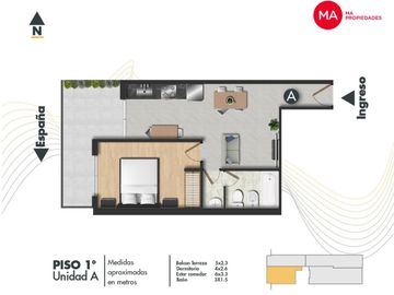 Venta Deptos Monoambientes 1 Dormitorio 2 Dormitorios Centro Rosario Amenities