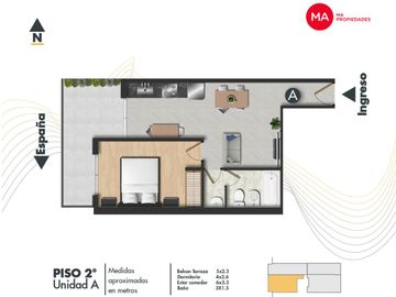Venta Deptos Monoambientes 1 Dormitorio 2 Dormitorios Centro Rosario Amenities
