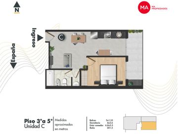 Venta Deptos Monoambientes 1 Dormitorio 2 Dormitorios Centro Rosario Amenities