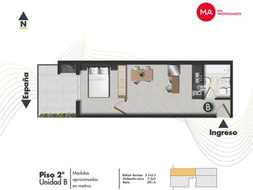 Venta Deptos Monoambientes 1 Dormitorio 2 Dormitorios Centro Rosario Amenities