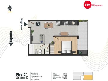 Venta Deptos Monoambientes 1 Dormitorio 2 Dormitorios Centro Rosario Amenities