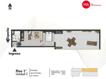Venta Deptos Monoambientes 1 Dormitorio 2 Dormitorios Centro Rosario Amenities
