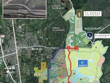 Terreno en Naudir Aguas Privadas al lago