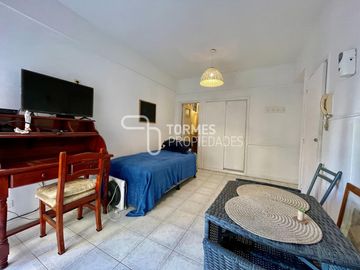 RESERVADO Departamento de 1 ambiente con balcón saliente - Plaza Colon Mar del Plata