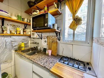 RESERVADO Departamento de 1 ambiente con balcón saliente - Plaza Colon Mar del Plata