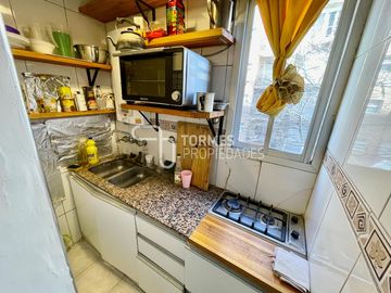 RESERVADO Departamento de 1 ambiente con balcón saliente - Plaza Colon Mar del Plata