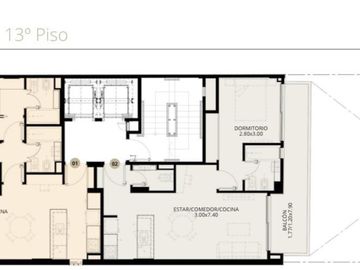 Departamento en  Villa crespo