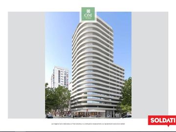 Departamento en venta 2 ambientes al contrafrente - OM Botánico, Palermo