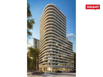 Departamento en venta 2 ambientes al contrafrente - OM Botánico, Palermo