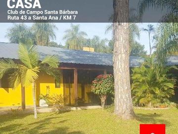 Casa en sobre Ruta 43 B° Privado Santa Barbara