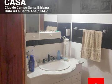 Casa en sobre Ruta 43 B° Privado Santa Barbara