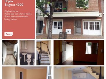 Duplex interno a pocas cuadras de boulevard