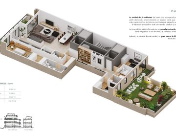 Departamento en  Caballito