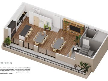Departamento en  Caballito