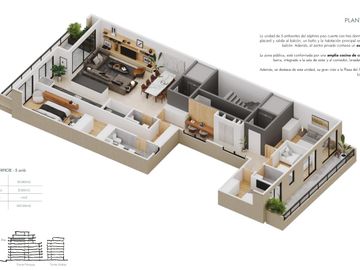 Departamento en  Caballito