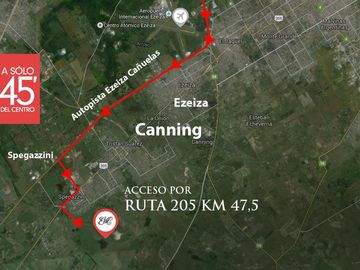 Lote venta Estancia Villa Maria frente a 