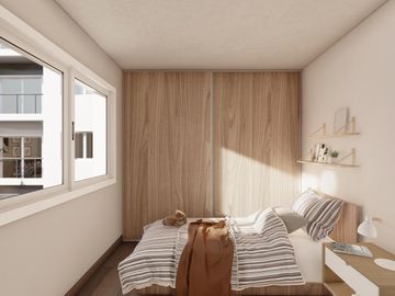 Venta departamento de un dormitorio en construcción. Zona barrio martin, Rosario