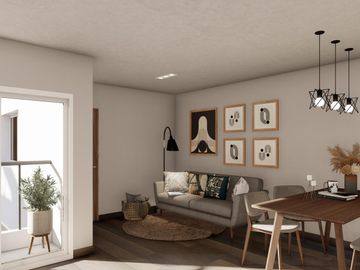 Venta departamento de un dormitorio en construcción. Zona barrio martin, Rosario