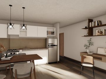 Venta departamento de un dormitorio en construcción. Zona barrio martin, Rosario