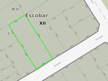 Casa en venta, Cervantes N°540, Escobar