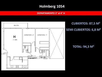 Departamento en Villa Urquiza