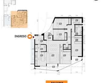 Departamento cuatro dormitorios con terraza en venta Centro Rosario