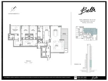 Departamento en Torre Bella - Palermo