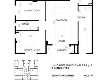 Departamento de un ambiente, venta, Ituzaingo