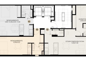 Departamento en  Villa crespo