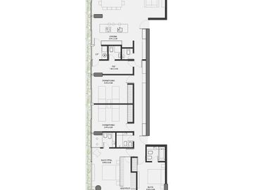 Departamento 2 dormitorios, amenities - Av. Rivadavia 2500, Costavía - Pichincha Rosario | Venta