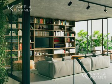 Departamento de 3 ambientes con jardín en Bajo Belgrano