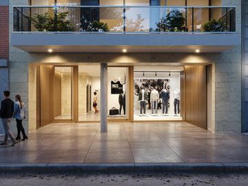 3 ambientes con balcón - zona Recoleta en venta a estrenar, Terraza con parrila, zona Alto Palermo Shopping
