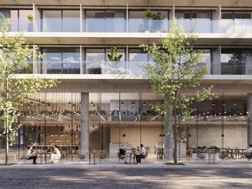 Studio de 28.6 m2 totales en  Palermo Soho.