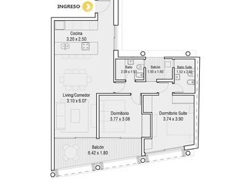 Venta departamento 2 dormitorios