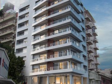 Venta departamento 1 dormitorio en zona centro Quincho con parrillero Solarium