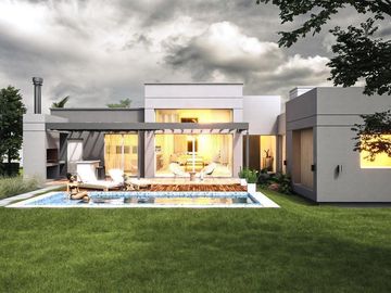 Espectacular Casa en Barrio Canales de Plottier. En pozo, A estrenar. Financiación hasta en 24 meses
