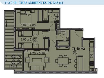 EXCELENTE 3 AMBIENTES CON BALCON Y AMENITIES EN VILLA URQUIZA
