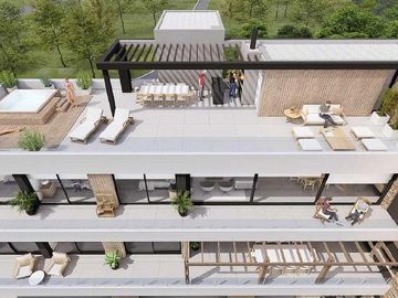 Depto Venta VILAGO 3 AMB C/B. TERRAZA 1er piso C/ COCH. Y BAULERA - al RIO - NORDELTA