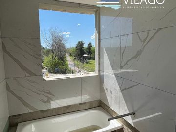 Depto Venta VILAGO 3 AMB C/B. TERRAZA 1er piso C/ COCH. Y BAULERA - al RIO - NORDELTA