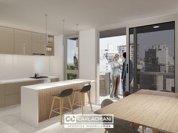 Venta 2 dormitorios con patio exclusivo - Rosario Lourdes - Financiación