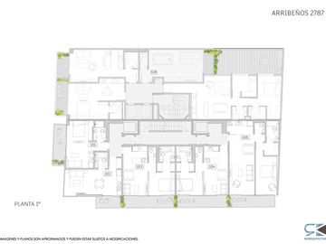 Departamento - Belgrano ARRIBEÑOS 2787 Unidad 801 OPORTUNIDAD EN PREVENTA