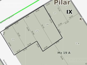 Casa en Venta en Manuel Alberti - Lote 1200m², 6 Dorms, Pileta y Jardín . Km 38.5,  Pilar