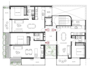 departamento de un dormitorio en el centro de rosario