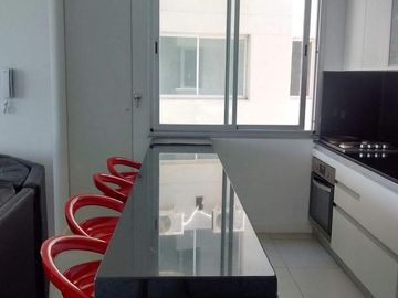Departamento 3 amb amoblado c/cochera- temporario - Qbay Golf